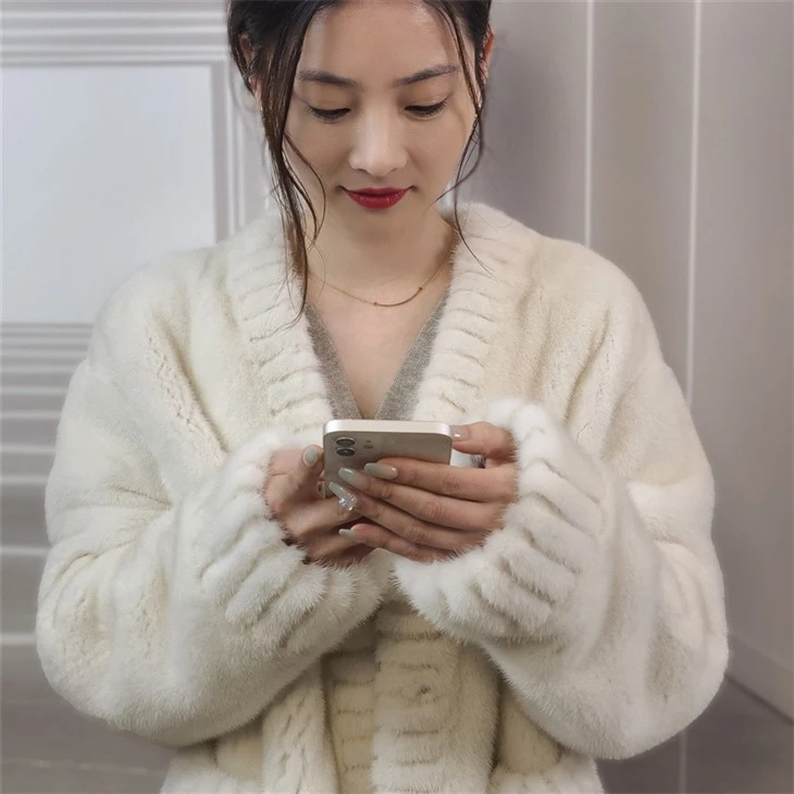 Plus Size Mink Jacket