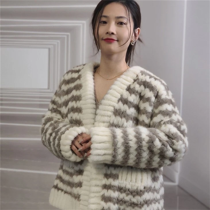 Plus Size Mink Jacket