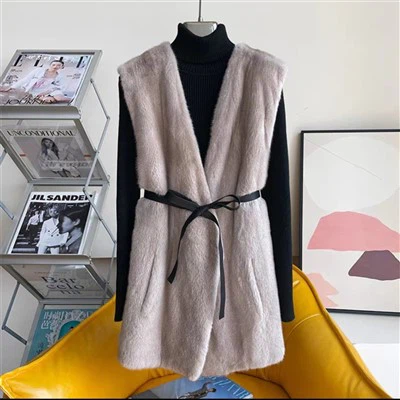 Täyspitkä Minkin turkki